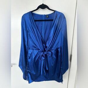 BLUE PLUS SIZED SHEIN DRESS 👗